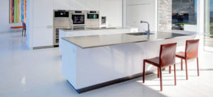 polished terrazzo kitchen floor, marble glow, tile, granite polishing, surface cleaning, grout cleaning, limestone polishing, concrete polish, new york, albany marble company, charleston tile brick cleaning