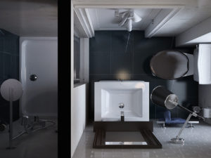 Marble bath restored